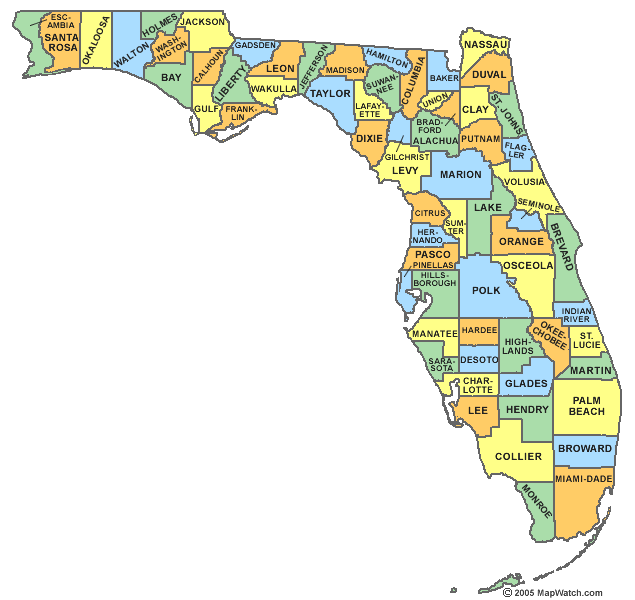 Central Florida Counties